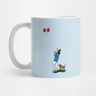 Kite Flying With A Friend Mug